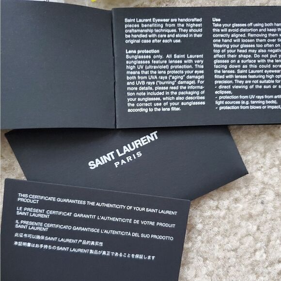 SAINT LAURENT Unisex Titanium SL359T 52mm Optical Frame - Picture 9 of 10